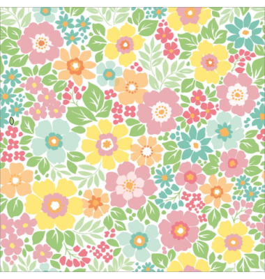 Motivserviette 33x33cm