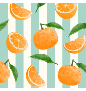 Motivserviette 33x33cm Kulinarik