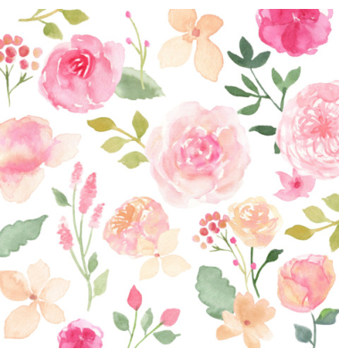 Motivserviette 33x33cm