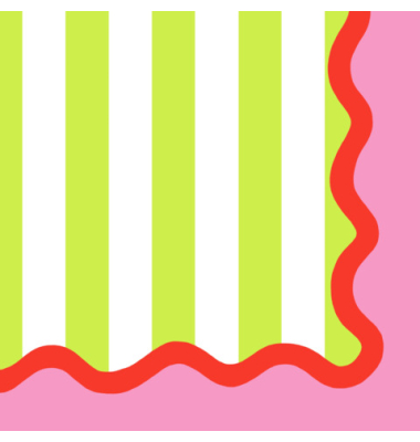 Motivserviette 33x33cm