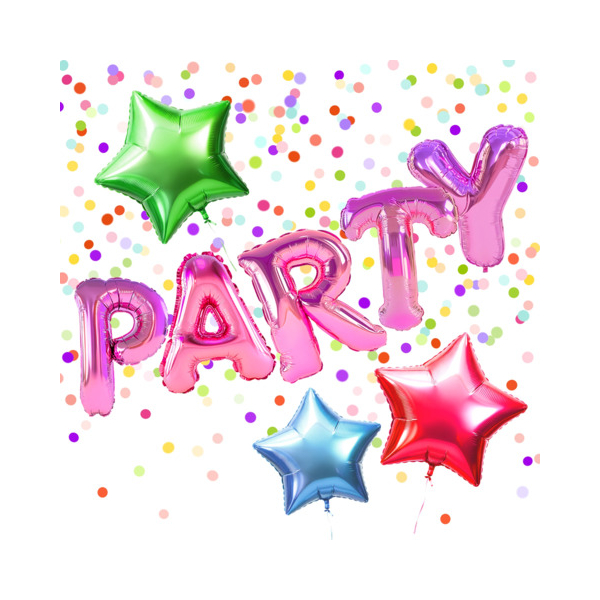 4014995999696 - Motivserviette 33x33cm Party 4014995999696 ATELIER