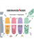Textmarker 551415, Pastellfarben sortiert, 2-5mm 