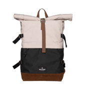 Schulrucksack Roll up two popcornblack