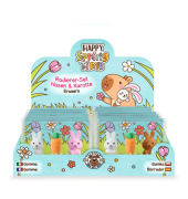 Figurenradierer Hasen & Karotte 3ST