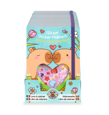 Stickermalbuch m.Diamond-Stickern