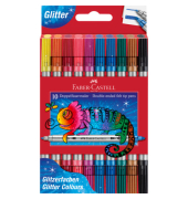 Faserschreiberetui Duo 10ST Glitzer