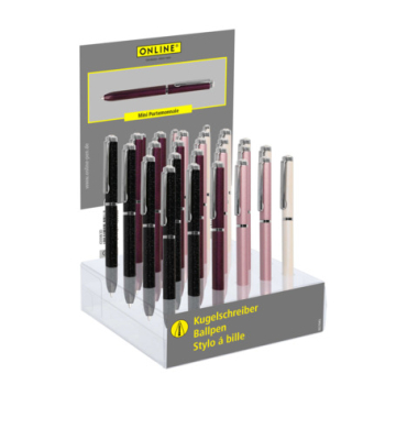 Kugelschreiber Mini Crystal sortiert