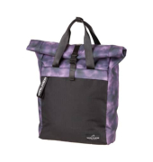 Rucksack Roll Top batik purple