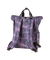Rucksack Roll Top batik purple
