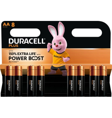 Batterie Alkaline, Mignon AA, Power Boost, LR06, 1.5V, 8 Batterien