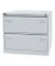 H&auml;ngeregistraturschrank CDF2645 Light, lichtgrau, 2 Schubladen, 2-bahnig
