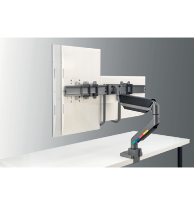 Bildschirmtr&auml;ger 2 Monitore 32 grau