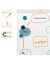 Flipchart Stahl lackiert magnetisch wei&szlig;