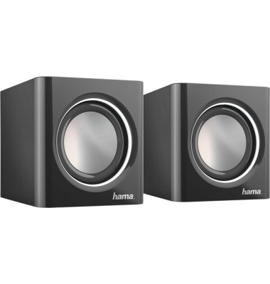  Lautsprecher 00173132, kabelgebunden, schwarz/silber