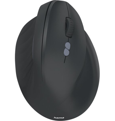 Ergonomische Vertikalmaus EWM-600R, Multi-Device, kabellos, schwarz