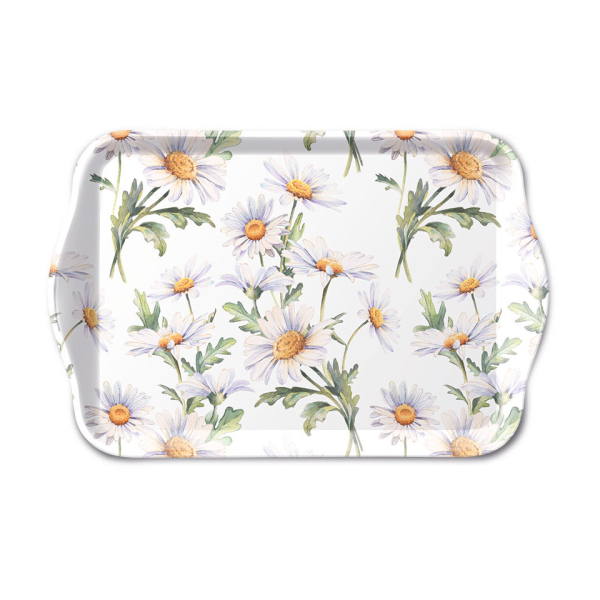 Ambiente Tablett 13x21cm  Schöne Gänseblümchen 8712159203486 Ambiente