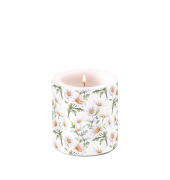 Kerze 9cm Sch&ouml;ne G&auml;nsebl&uuml;mchen