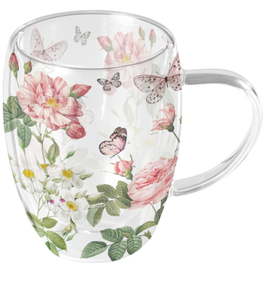 Teeglas 0,35l Amelia weiß