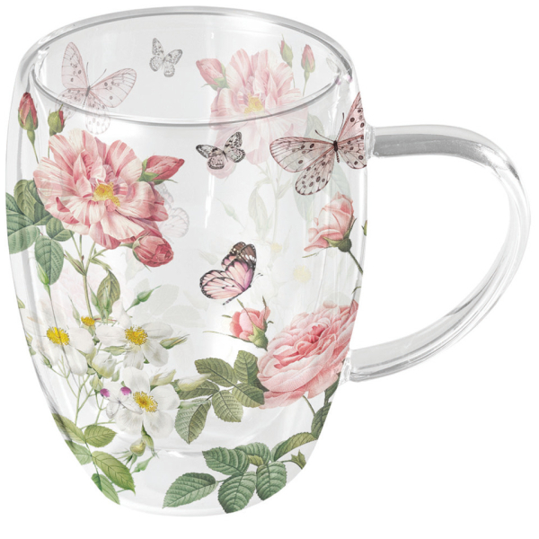 Ambiente Teeglas 0,35l Amelia weiß 8712159212891 Ambiente