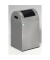 Wertstoffsammelbeh&auml;lter 40R 21082, ca. 43 Liter, rechteckig, silber