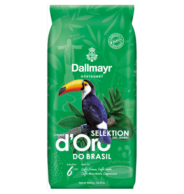 Kaffee Crema d'Oro Selektion des Jahres do Brasil 355000000, 1kg, ganze Bohnen im Beutel
