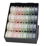 Zierbandpr&auml;senter 40-tlg. Schleifen sort