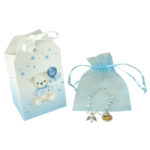 2 Stück Alpedia Geschenkset Taufe Bär blau 4250319271295 Alpedia