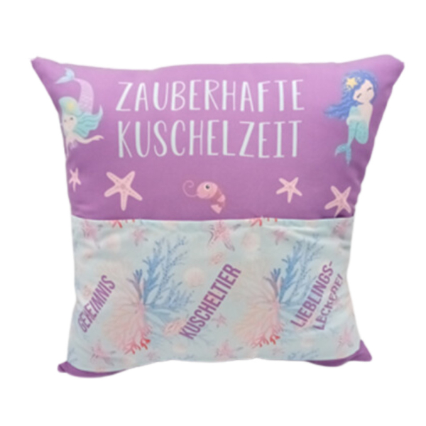 3 Stück HERGO Kissen mit Fächer Meerjungfrau 4250237372340 HERGO
