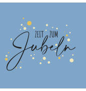 Motivserviette 33x33cm Spruch