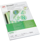 Laminierfolien EZ-In Document Pouch Classic 3200745, A3, 303x426mm, 75mic, glänzend