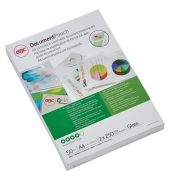 Laminierfolien EZ-In Document Pouch Professional 3740449, A4, 216x303mm, 250mic, gl&auml;nzend