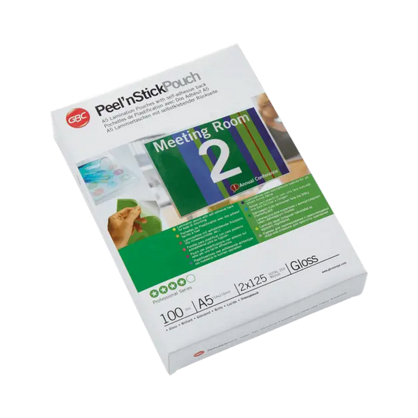 0033816067400 - Laminierfolien PeelnStick Pouch Professional 3747244 A5 154x216mm 125mic x2 glänzend selbstklebend 0033816067400 100 Stück