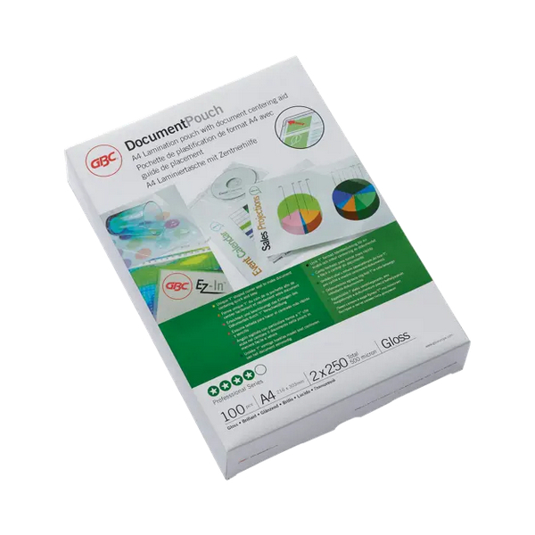 0013465586040 - Laminierfolien EZ-In Document Pouch Professional IB586040 A4 216x303mm 250mic glänzend 0013465586040 100 Stück