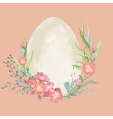 Osterserviette 25x25cm