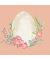 Osterservietten 211730 / Osterei mit Blumen, 3-lagig, 25x25cm