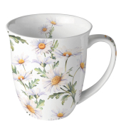 Kaffeebecher 0,4l Sch&ouml;ne G&auml;nsebl&uuml;mchen