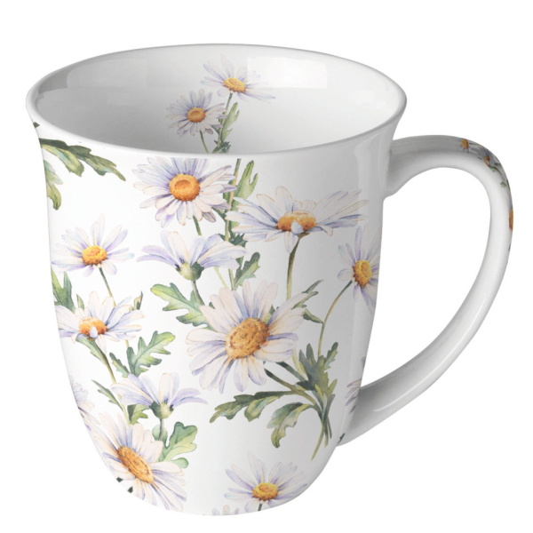Ambiente Kaffeebecher 0,4l Schöne Gänseblümchen 8712159203684 Ambiente