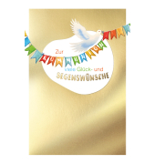Gl&uuml;ckwunschkarten 12-1055 11,5x17 cm 115mm x 170mm (BxH) bunt