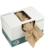 F&uuml;llmaterial 101064103 FasFil Mini Spenderbox 100 % recyceltes Papier braun 38,1cm x 488m 