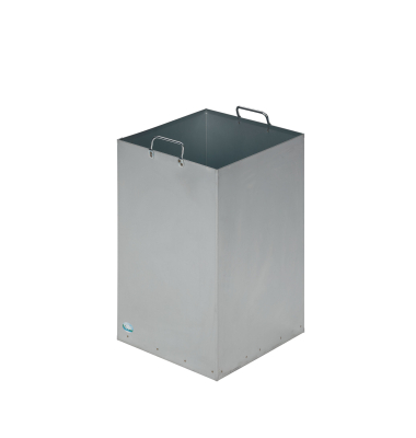Inneneinsatz 60l Kunststoffcontainer verzinkt