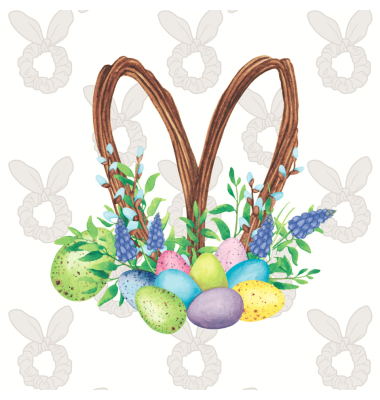 Osterserviette 33x33cm