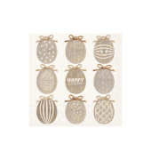 Fr&uuml;hj. Motivserviette 33x33cm Ostern