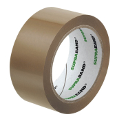 Packband SupraBand 100019, 50mm x 66m, 55my, braun