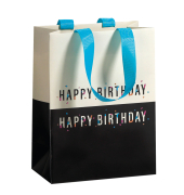 Geschenktragetasche Geburtstag cremesw