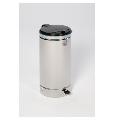 Abfallsammler Euro-Pedal edelstahl