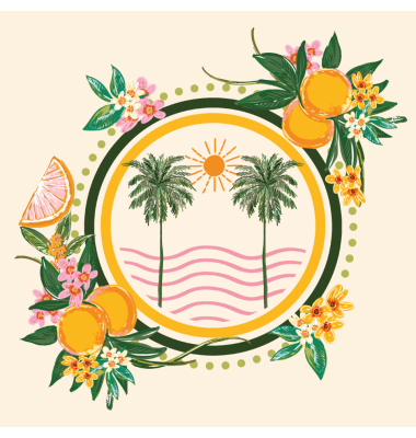 Motivserviette 33x33cm