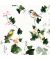 Motivservietten 212001 / Blumenranke/V&ouml;gel, 3-lagig, 25x25cm