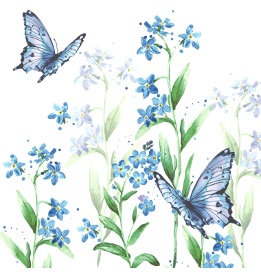 Motivserviette 33x33cm