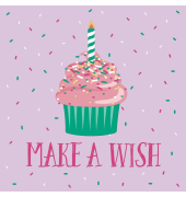 Motivservietten 212038 / Geburtstag Spruch, 3-lagig