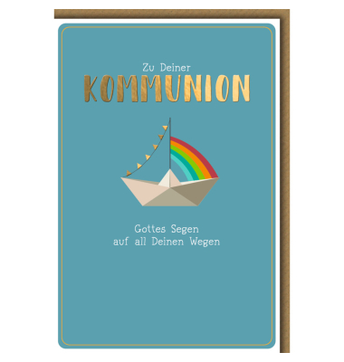Kommunionskarte